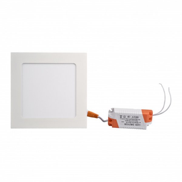 Світильник точковий врізний ЕВРОСВЕТ 9Вт квадрат LED-S-150-9 6400К 000038840