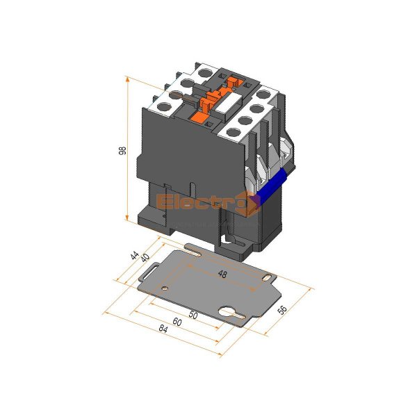 Пускач ПМЛо-1 32А котушка 380В 1NC АС3 Electro