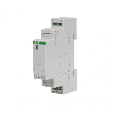 Электромагнитное реле PK-1Z-LED-24 F&F