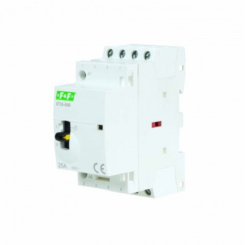 Контактор ST25-40-M, 4NO, 25А F&F
