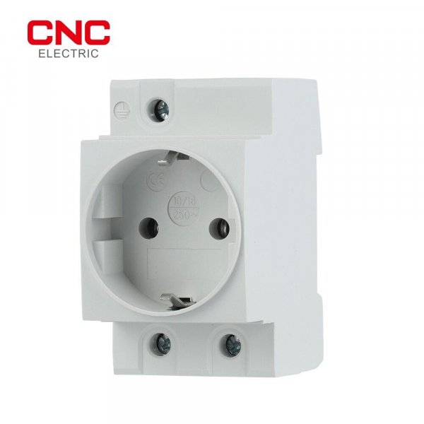 Розетка модульная на DIN-рейку TMS-5, 16A 220В L+N+PE, CNC, IP44