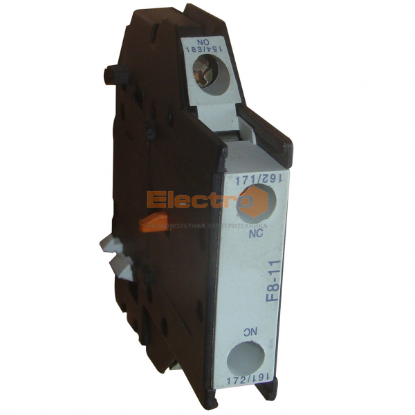 Приставка контактна ПКЛн 2NC додатковий контакт для пускача Electro