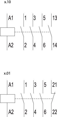 Контактор CES 12.10 (5,5 kW) 230V AC, 1НО, 4646522 ETI