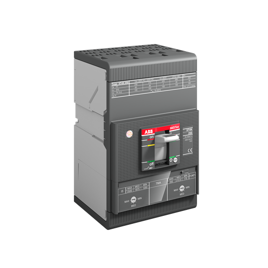 Автоматический выключатель ABB Tmax XT4N 250 TMA 250-2500 250А 3Р F F 36кА 1SDA068092R1