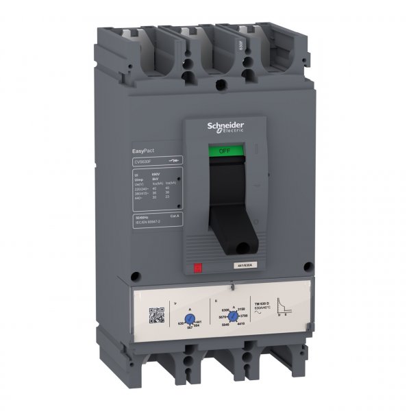 LV540305 Автоматичний вимикач EasyPact CVS400F TM320D 320A 3P3D 36кA Schneider