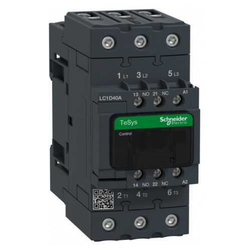 LC1D40AM7 Контактор TeSys D 3Р 40A катушка 220В 1NO+1NC Schneider