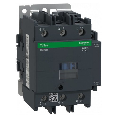 LC1D95M7 Контактор TeSys D 3Р 95A котушка 220В 1NO+1NC Schneider