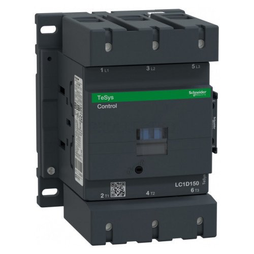 LC1D150M7 Контактор TeSys D 3Р 150A котушка 220В 1NO+1NC Schneider