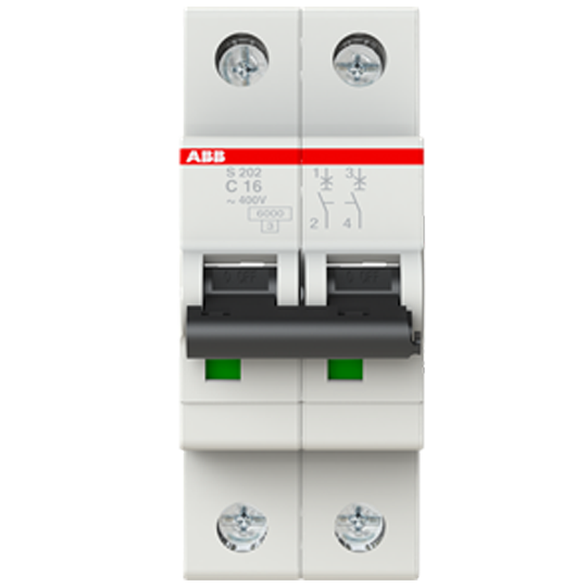Автоматический выключатель S202-C40 2Р 40A C 6кА System pro M compact S200 Standart ABB 2CDS252001R0404