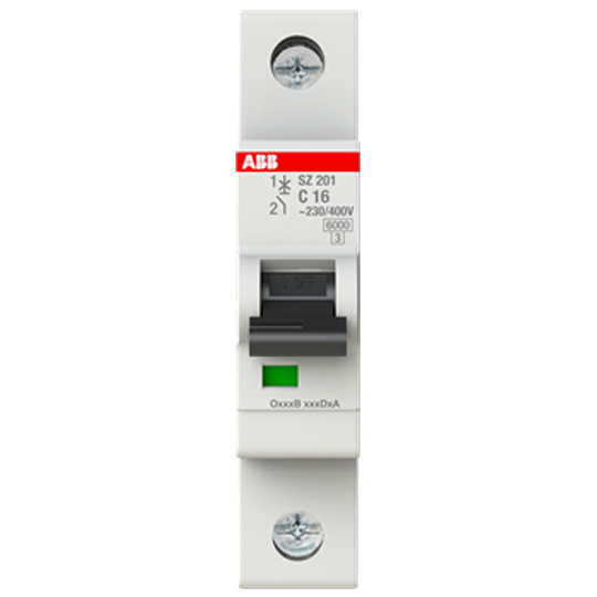 Автоматический выключатель SZ201-C20 1Р 20A С 6кА System pro M compact SZ200 ABB 2CDS251025R0204
