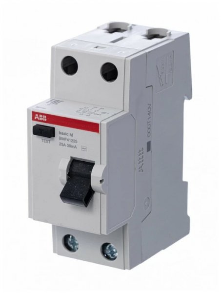 Дифреле ABB BMF41263 Basic M 2P 63А 30мА AC 4,5кА 2CSF602041R1630