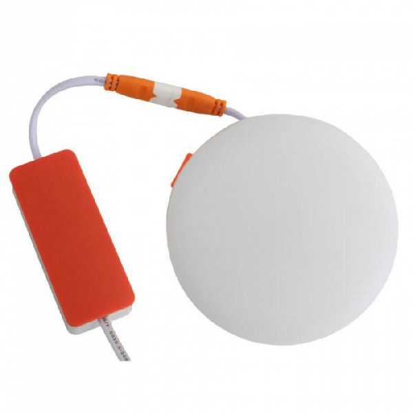 Светильник точечный врезной ЕВРОСВЕТ 9Вт круг LED-R-100-9 4200К без рамки 000057944