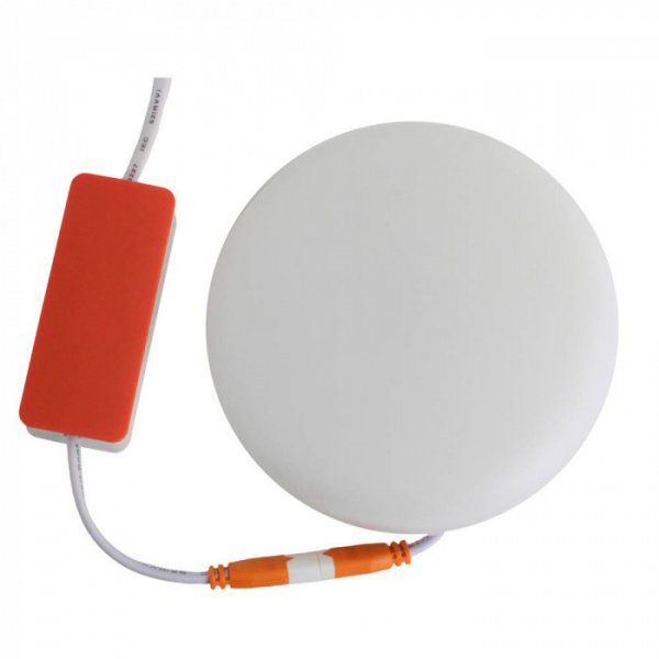 Світильник точковий врізний ЕВРОСВЕТ 18Вт коло LED-R-120-18 4200К без рамки 000057946