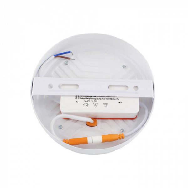Світильник точковий накладний ЕВРОСВЕТ 18Вт коло LED-SR-120-18 6400К без рамки 000057958