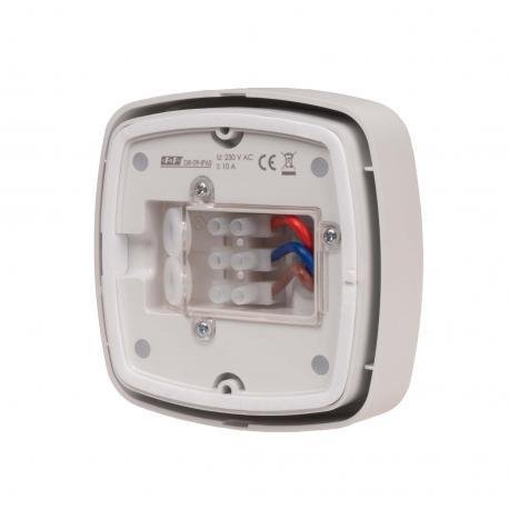 Датчик движения DR-09-IP65 белый F&F