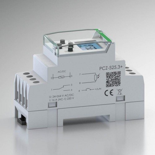 Таймер программируемый PCZ-525.3-PLUS, астрономический, ночной перерыв, NFC, F&F