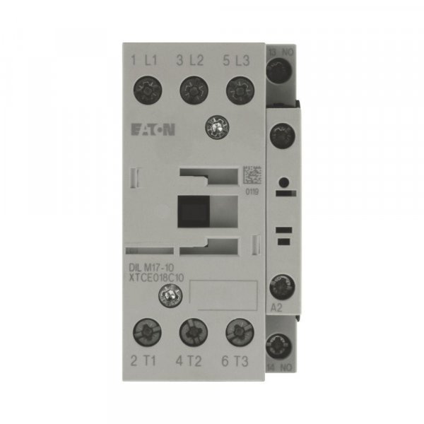 Контактор DILM17-10 (230V50HZ / 240V60HZ) 17А 230V/AC 1NO 277004 Eaton
