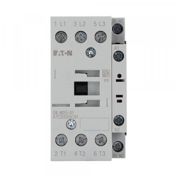 Контактор DILM25-01 (230V50HZ / 240V60HZ) 25А 230V/AC 1NC 277164 Eaton