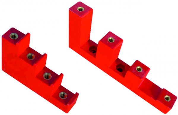 Изолятор 450A, 9кВ, 4x30mm, 27,5х17,5х16,5mm, Electro