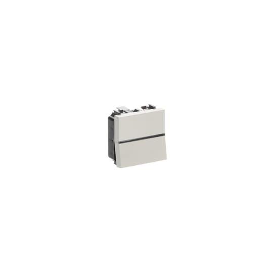 N2202 Выключатель 1-кл. проходной  Zenit 2мод. белый 2CLA220200N1101 ABB Niessen