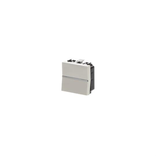 N2202 Выключатель 1-кл. проходной  Zenit 2мод. белый 2CLA220200N1101 ABB Niessen