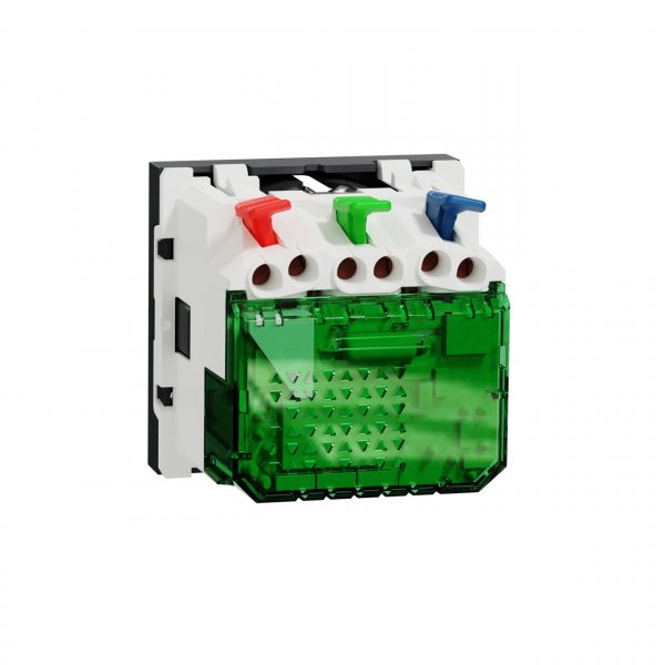 NU301754 Unica New Розетка с заземлением + USB тип С 10,5 Вт, 2 модуля, антрацит Schneider