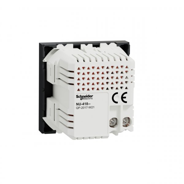 NU341854 Unica New Розетка USB двойная 2.1А 2 модуля антрацит Schneider