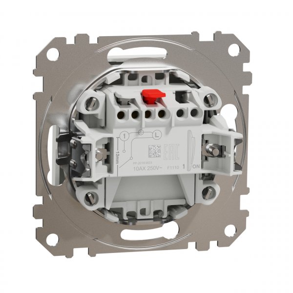 SDD111101 Одноклавішний вимикач білий Sedna Design Schneider Electric