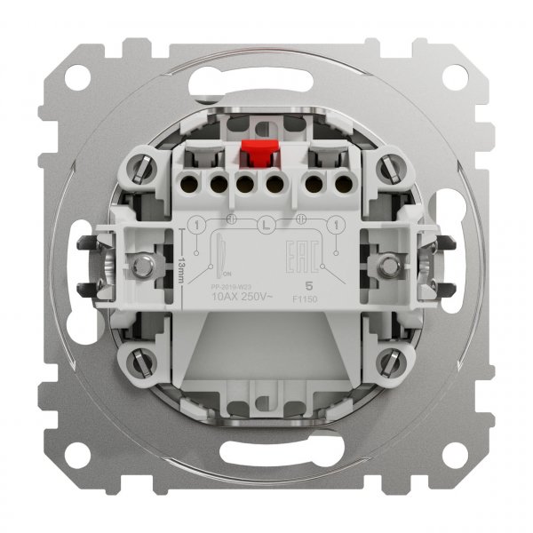 SDD111105 Двухклавишный выключатель белый Sedna Design Schneider Electric