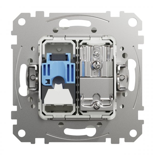 SDD111469T Розетка RJ45 категорія 6 UTP -TV білий Sedna Design Schneider Electric