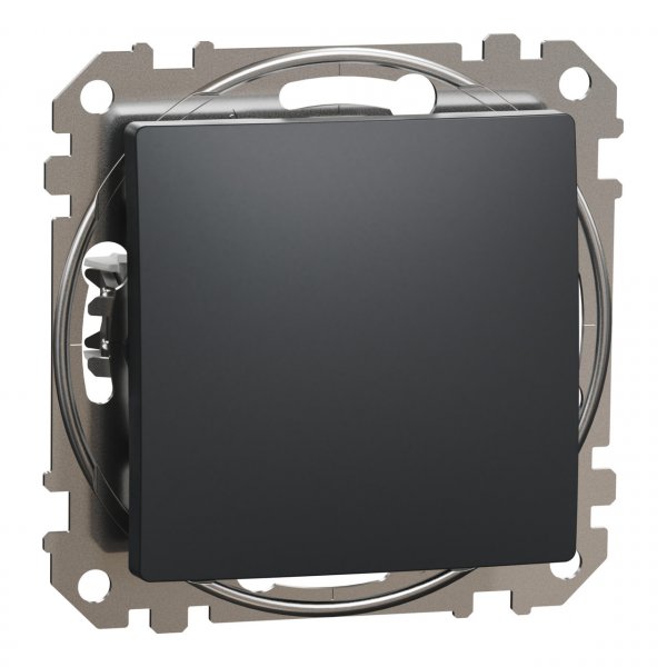 SDD114106 Одноклавишный переключатель черный Sedna Design Schneider Electric