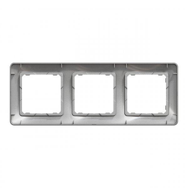 SDD313803 Рамка 3-постова алюміній Sedna Design Schneider Electric