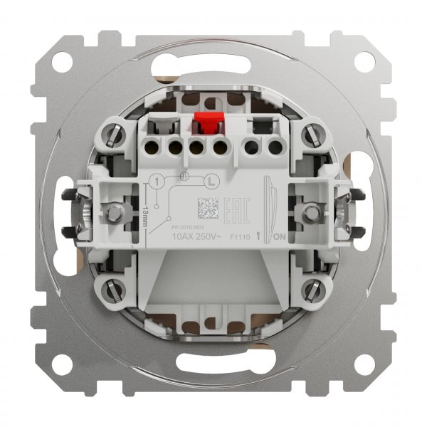 SDD112101 Одноклавішний вимикач бежевий Sedna Design Schneider Electric