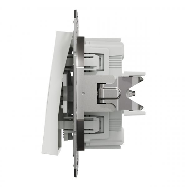 EPH0470121 Переключатель одноклавишный без рамки белый Asfora Schneider Electric