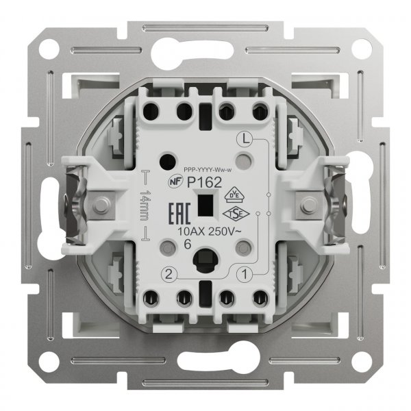 EPH0470121 Переключатель одноклавишный без рамки белый Asfora Schneider Electric