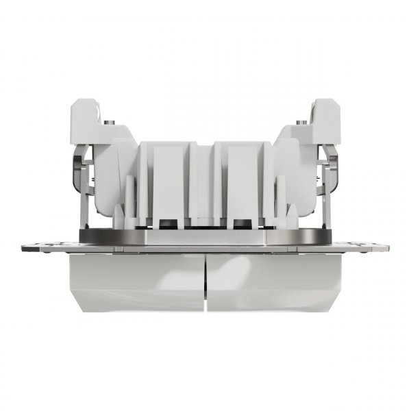 EPH0370121 Двоклавішний вимикач без рамки білий Asfora Schneider Electric