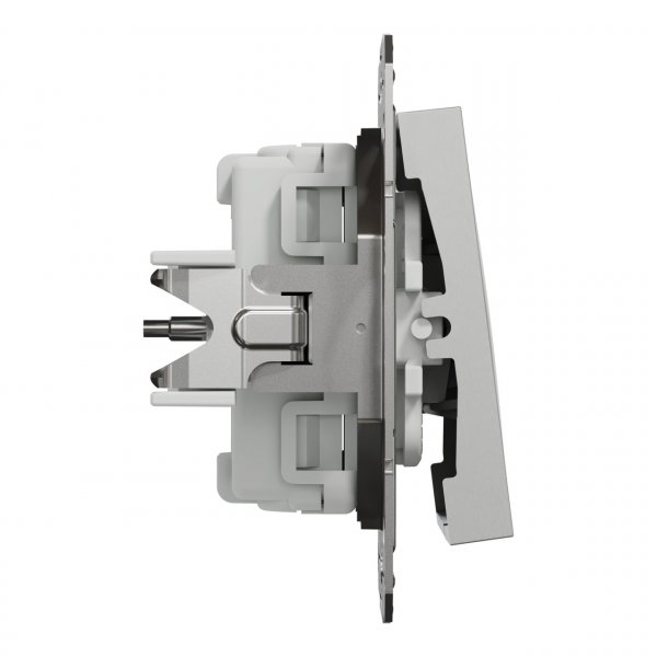 EPH2100161 Трьохклавішний вимикач алюміній Asfora Schneider Electric