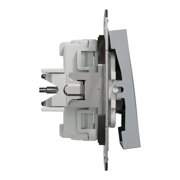 EPH2100162 Трьохклавішний вимикач сталь Asfora Schneider Electric