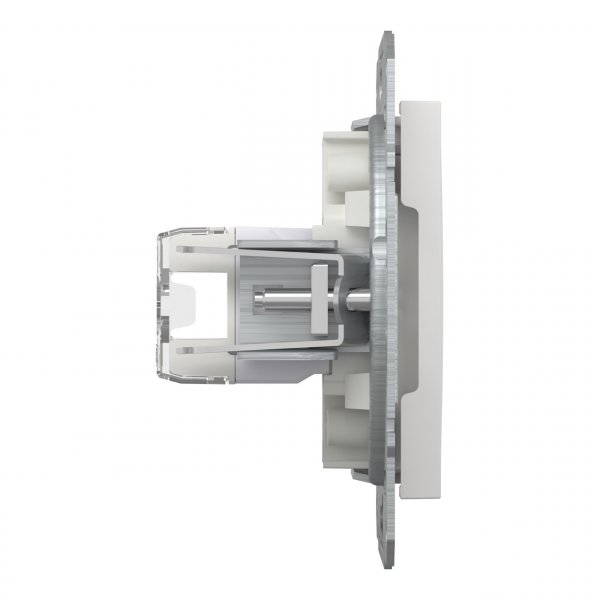 EPH4370121 Розетка компьютерная cat.5e UTP RJ45 без рамки белый Asfora Schneider Electric