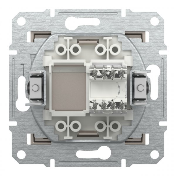 EPH4300169 Розетка компьютерная cat.5e UTP RJ45 бронза Asfora Schneider Electric