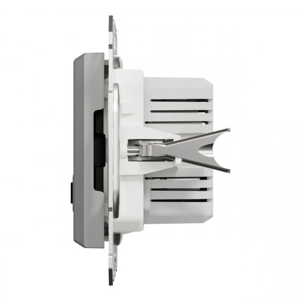 EPH2700361 USB розетка тип А+С 2,4A алюминий Asfora Schneider Electric