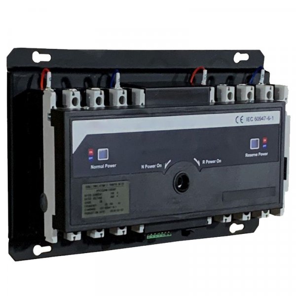 Автоматичний ввід резерву АВР-400 контроль фаз АВС, 3P+N (4P), 400А, Icu 50кА, Ics 35кА, 400В, Electro
