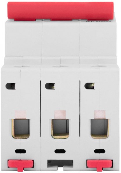 S002027 Модульний автоматичний вимикач e.mcb.stand.45.3.C4, 3р, 4А, C, 4,5 кА